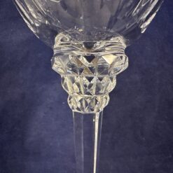 Kristalunie Maastricht port/ sherryglas ontworpen door Jan Eisenloeffel 1927-28. Hoog 13 cm, Ø 7,5 cm. - Afbeelding 2