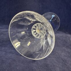 Kristalunie Maastricht port/ sherryglas ontworpen door Jan Eisenloeffel 1927-28. Hoog 13 cm, Ø 7,5 cm. - Afbeelding 3