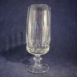 Set van 2 grote bierglazen, hoog 17 cm., Ø 6cm.
