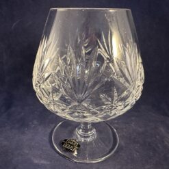 Saint Louis zwaar kristallen cognacglas hoog 12,5 cm.