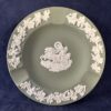 Wedgwood Jasperware groene asbak Ø 11,2 cm