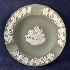Wedgwood Jasperware groene asbak Ø 11,2 cm