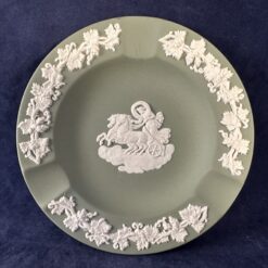 Wedgwood Jasperware groene asbak Ø 11,2 cm