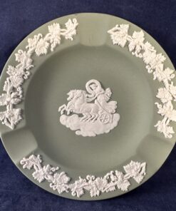 Wedgwood Jasperware groene asbak Ø 11,2 cm