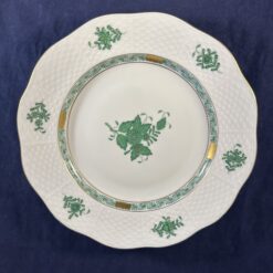 Herend dessertbord, decor Apponyi groen Ø 20,8 cm nr. 520