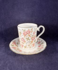 Royal Albert 'Pink Brocade' kop en schotel