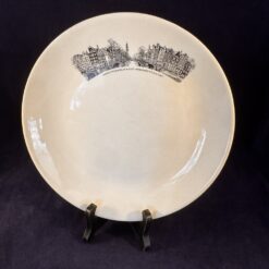 Villeroy en Boch Amsterdamse grachten ontbijtbord ⌀ 23 cm. Diverse grachten.