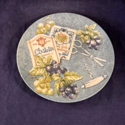 Wedgwood 'serie Wine' voorgerecht bordje Ø 22 cm. Hele leuke serie voor bv kaas bij de borrel. 