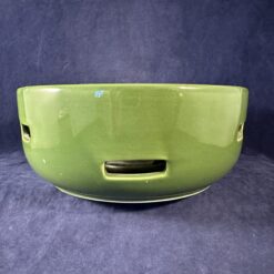 Groen theelicht Ø 17 cm hoog 7 cm. - Afbeelding 2