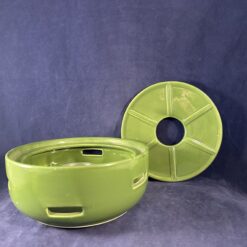 Groen theelicht Ø 17 cm hoog 7 cm. - Afbeelding 3