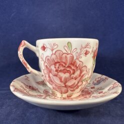 Johnson Brothers Rose Chintz espresso kop en schotel hoog 6 cm Ø 6 cm - Afbeelding 3