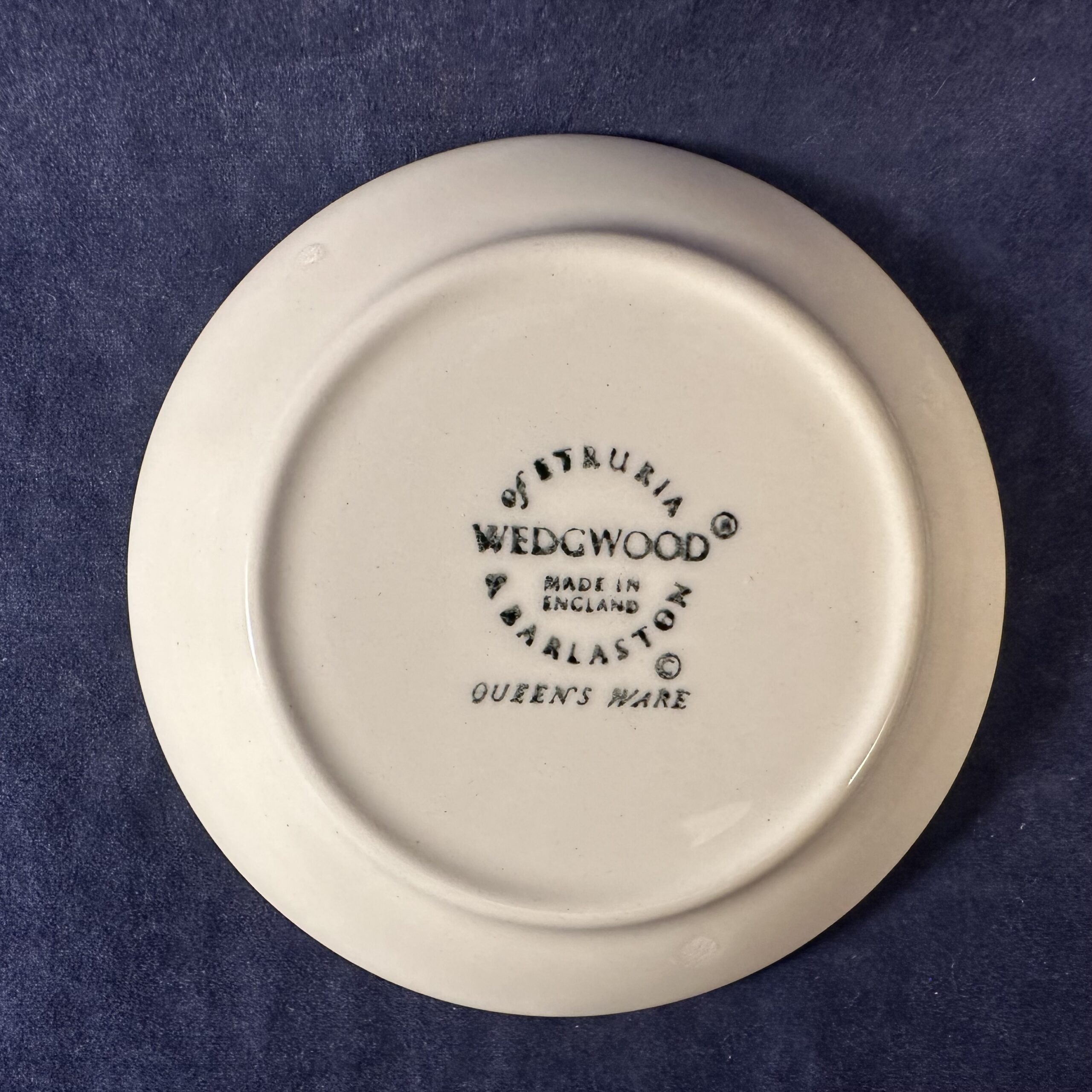 Wedgwood Queen's Ware - Traditional theetipje/ bonbonschoteltje Ø 7,7 cm. - Afbeelding 3