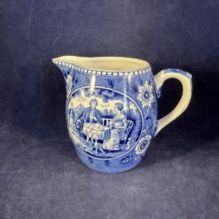 Societe Ceramique Teadrinker blauw roomkannetje