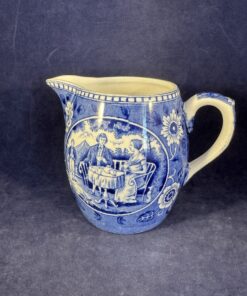 Societe Ceramique Teadrinker blauw roomkannetje