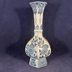 Delfts blauw vaasje hoog 21 cm - Afbeelding 2