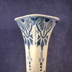 Delfts blauw vaasje hoog 21 cm - Afbeelding 3
