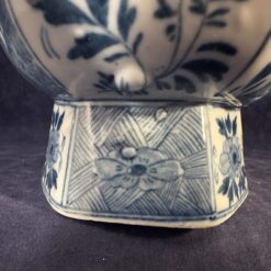 Delfts blauw vaasje hoog 21 cm - Afbeelding 5