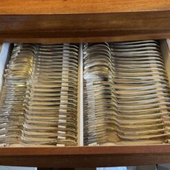 12 persoons cassette puntfilet verzilverd bestek (Kempen en Begeer/ Keltum) - Afbeelding 5