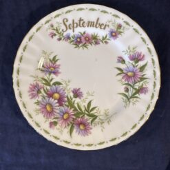 Royal Albert 'Flower of the month' series gebaksbord 'September' Ø 15,8 cm