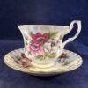 Royal Albert Flower of the month series herenkop en schotel 'March'