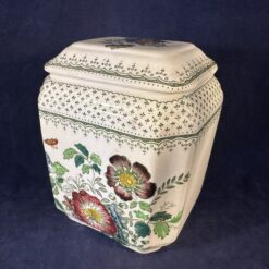 Mason's 'Paynsley' groen multicolour theebus hoog 14 cm, Ø 10 x 9 cm