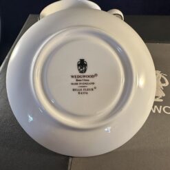 Wedgwood koffer met 'Belle Fleur' 6 espressokop en schotels Ø 5,5 cm hoog 5,8 cm. - Afbeelding 7
