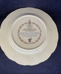Royal Doulton, Brambly Hedge, 'winter' ontbijt bordje Ø 20,5 cm