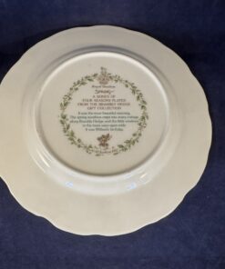 Royal Doulton, Brambly Hedge, 'spring' ontbijt bordje Ø 20,5 cm