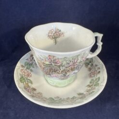 Royal Doulton, Brambly Hedge, 'spring' kop en schotel