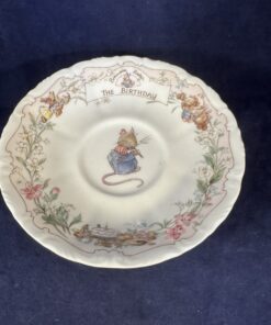 Royal Doulton, Brambly Hedge, 'the birthday' kop en schotel