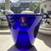 Iitala kobaltblauw shotglas hoog 5,5 cm.