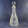 Leerdam strakke kristallen karaf hoog 23 cm