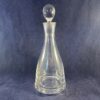Leerdam strakke kristallen karaf hoog 23 cm
