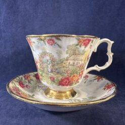 Royal Albert 'A Celebration of the Old Country Roses Garden' theekop met schotel Ø 9 cm hoog 7 cm (B keus)