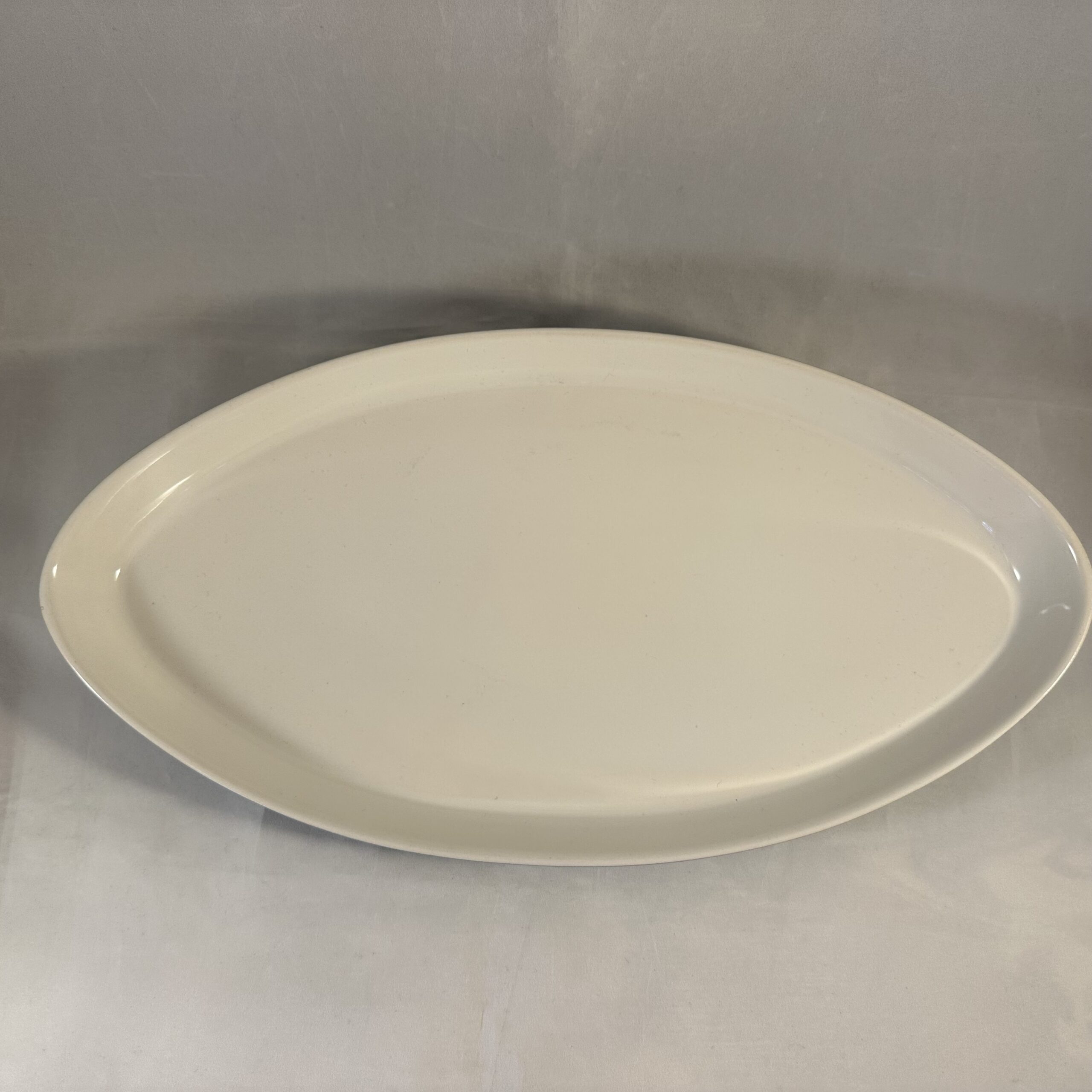 Fris Edam 'Jubilant' serveerschaal in wit met blauw 35 x 18,5 cm. - Afbeelding 2