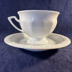 Rosenthal Maria weiss koffiekop en schotel hoog 6 cm Ø 8,5 cm
