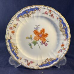 KPM 'Berlin Rocaille Breslauer Stadtschloss' bordje Ø 20 cm.