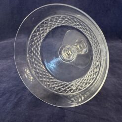 Val Saint Lambert 'Heidelberg' set van 6 coupes prachtig diamantgeslepen, hoog 12 cm, Ø 9,8 cm - Afbeelding 2