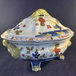 Faenza grote terrine hoog 23 cm. 33 x 23 cm. - Afbeelding 2