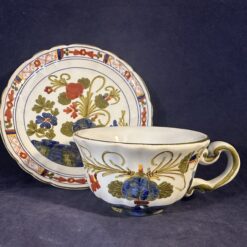 Faenza theekop en schotel Ø 9,3 cm.hoog 5,4 cm. - Afbeelding 3