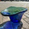 Leerdam unica vaas van Floris Meydam AE 976 (1955) Hoog 10,5 cm, Ø 19 x 12 cm