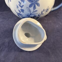 Rorstrand Ostindia kleine theepot, aardewerk hoog 13 cm, inhoud 800 cc. - Afbeelding 6