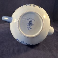 Rorstrand Ostindia kleine theepot, aardewerk hoog 13 cm, inhoud 800 cc. - Afbeelding 4