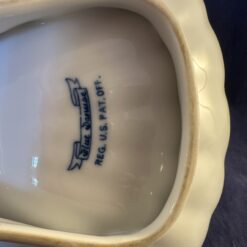 Blue Danube tweevakschaal met greep 24 x 17,5 cm. hoog 11 cm. - Afbeelding 5