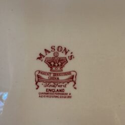 Mason's Pink Stratford rechthoekige platte schaal 27,5 x 33,5 cm - Afbeelding 5