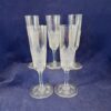 set van 7 fijne sektflutes champagne flutes