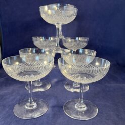 champagne coupes wilhelmina slijpsel