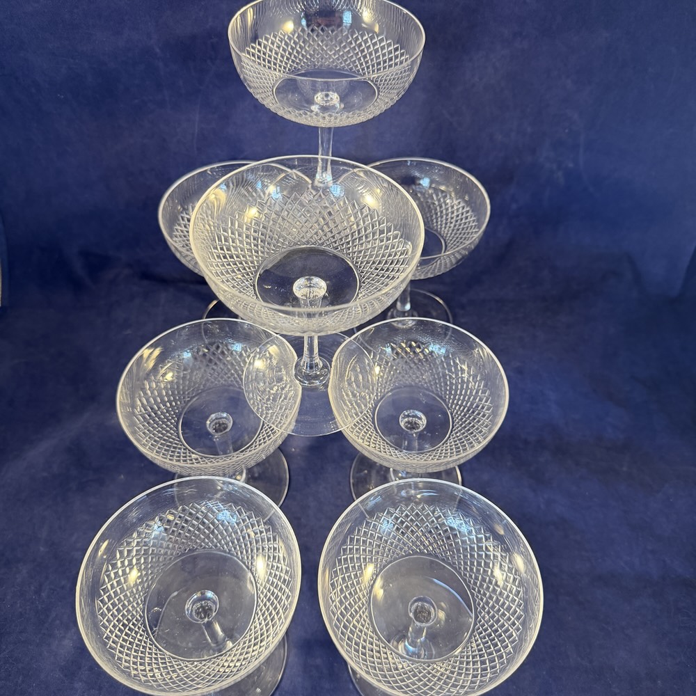 champagne coupes wilhelmina slijpsel