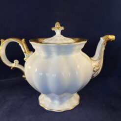Furstenberg set grote theepot hoog 20 cm, inhoud 1700 cc, grote suikerpot en roomkan. - Afbeelding 3