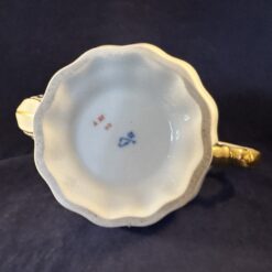 Furstenberg set grote theepot hoog 20 cm, inhoud 1700 cc, grote suikerpot en roomkan. - Afbeelding 4